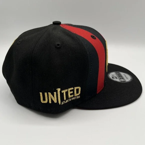 Atlanta United New Era 9FIFTY Hat Cap Snap Back Patch MLS Soccer Football NEW - Picture 7 of 10